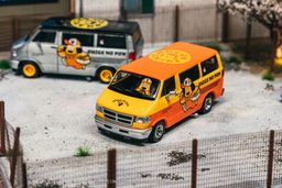TARMAC WORKS MODEL 1/64 DODGE VAN - OHIGE NO PON