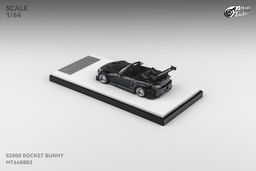 MICRO TURBO MODEL 1/64 HONDA S2000 ROCKET BUNNY - METALLIC BLACK