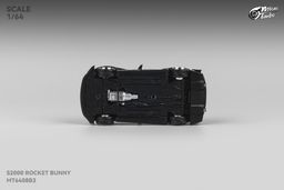 MICRO TURBO MODEL 1/64 HONDA S2000 ROCKET BUNNY - METALLIC BLACK