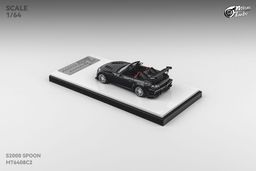 MICRO TURBO MODEL 1/64 HONDA S2000 SPOON SPORT - METALLIC BLACK