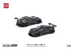POP RACE MODEL 1/64 ASTON MARTIN VANTAGE GT3 - CARBON EDITION