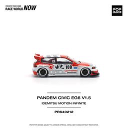 POP RACE MODEL 1/64 PANDEM CIVIC EG6 v1.5 IDEMITSU MOTION INFINITE