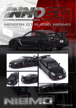 INNO MODEL 1/64 NISSAN GT-R (R35) NISMO - BLACK