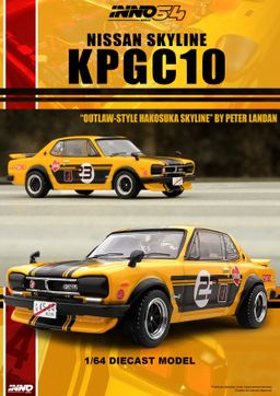 INNO MODEL 1/64 NISSAN SKYLINE 2000 GT-R (KPGC10)