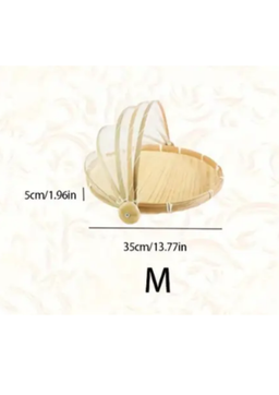 BAMBOO RATTAN TRAY WITH COVER 