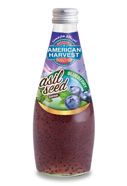 AMERICAN HARVEST BASIL SEED BLUEBERRY 290ML X24 - 20843