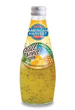 AMERICAN HARVEST BASIL SEED PINEAPPLE 290ML X24 20844