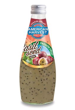 AMERICAN HARVEST BASIL SEED PASSIONFRUIT 290ML X24 20846