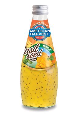 AMERICAN HARVEST BASIL SEED MANGO 290ML X24 - 20847