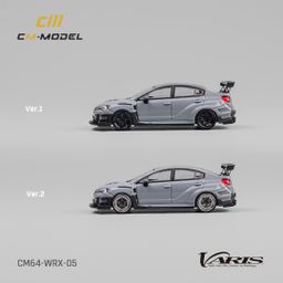 CM MODEL 1/64 Subaru WRX Varis Widebody 2.0 - GRAY