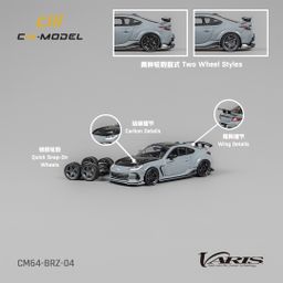 CM MODEL 1/64 Subaru BRZ Varis BRZ ARISING-1 GRAY