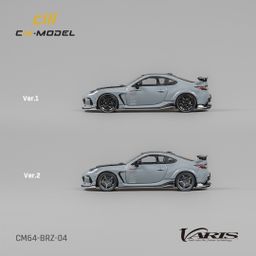 CM MODEL 1/64 Subaru BRZ Varis BRZ ARISING-1 GRAY