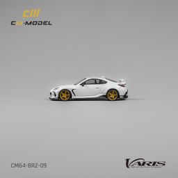 CM MODEL 1/64 Subaru BRZ Varis Widebody - WHITE