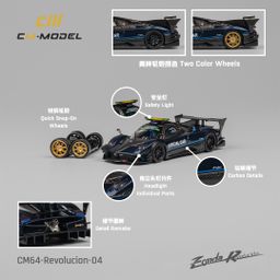 CM MODEL 1/64 PAGANI ZONDA REVOLUCION SAFECAR