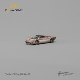 CM MODEL 1/64 PAGANI HUAYRA CODALUNGA - GOLD