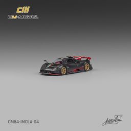 CM MODEL 1/64 PAGANI IMOLA - FULL DRY CARBON (RED WING)