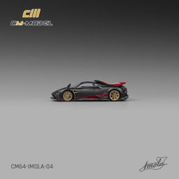 CM MODEL 1/64 PAGANI IMOLA - FULL DRY CARBON (RED WING)