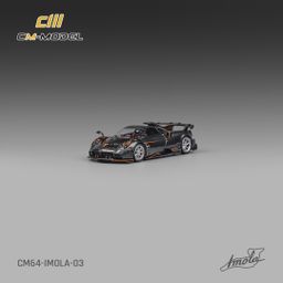 CM MODEL 1/64 PAGANI IMOLA - METALLIC GRAY