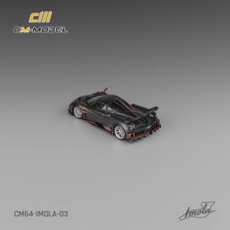 CM MODEL 1/64 PAGANI IMOLA - METALLIC GRAY