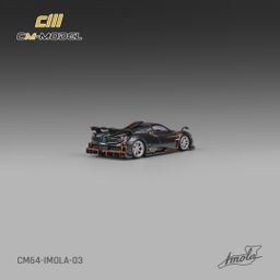 CM MODEL 1/64 PAGANI IMOLA - METALLIC GRAY