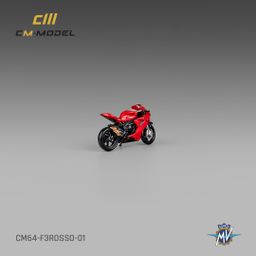 CM MODEL 1/64 MV AGUSTA F3ROSSO RED WITH SHOWGIRL