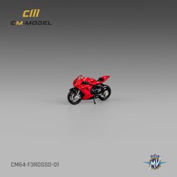 CM MODEL 1/64 MV AGUSTA F3ROSSO RED WITH SHOWGIRL