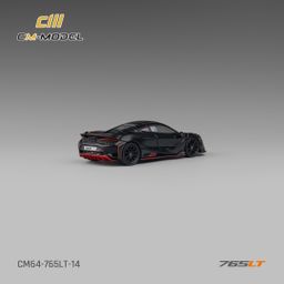 CM MODEL 1/64 MCLAREN 765LT - MATTE BLACK