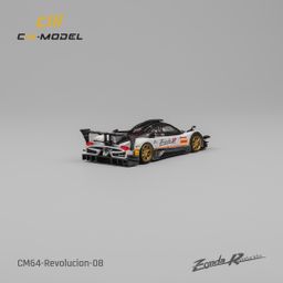 CM MODEL 1/64 PAGANI ZONDA REVOLUCION - WHITE