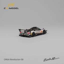 CM MODEL 1/64 PAGANI ZONDA REVOLUCION - WHITE