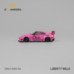 CM MODEL 1/64 NISSAN LBWK GT35RR - PINK