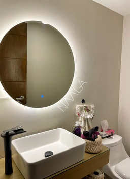 Espejo CIRCULAR Luz trasera 70 cm