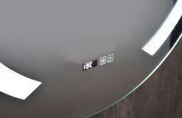 Espejo Bluetooth Con Luz Led Touch Bocinas 80 Cm Diametro