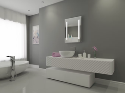 Espejo con luz led touch LUMIN 80x60cm