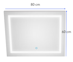 Espejos ALLEGRO 60x80 con luz led 