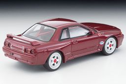 TLVN MODEL 1/64 NISSAN SKYLINE GT-R R32 GROUP A PLAIN COLOR VERSION RED
