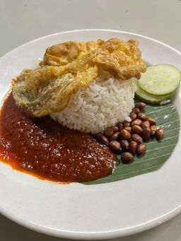 Nasi Lemak Telur Mata