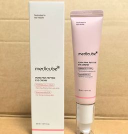 Medicube Pink Peptide Eye Cream (Pink) ；Retinol Firming Serum 30ml (Black)