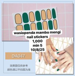 Kucha za sticker 1000 usafiri tu