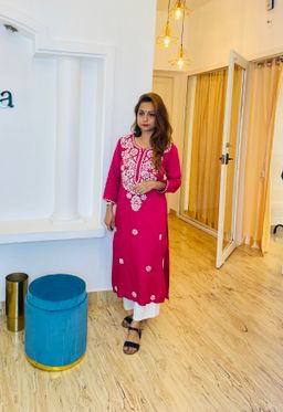 Pink Kurta