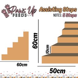 5 Steps (60x60x50cm) (10cm p/step)