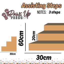 3 Steps (90x60x30cm) (20cm p/step)