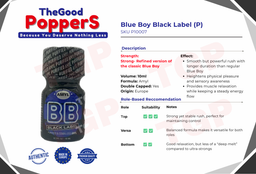 Blue Boy Black Label 10ml (P)
