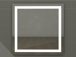 Espejo Allegro 100x100 cm con Luz Led touch