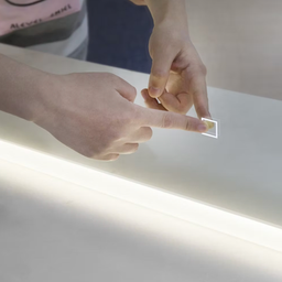 Espejo Allegro 100x100 cm con Luz Led touch