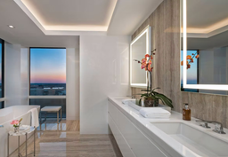 Espejo Allegro 100x100 cm con Luz Led touch