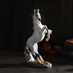 Patung Kuda Dekorasi FengShui Simbol Pembawa Kesuksesan