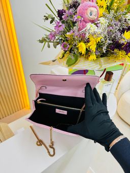 Bolsinha Versace Medusa coin 