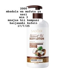 Coconut Oil body Lotion Sadoer 2000 usafiri tu