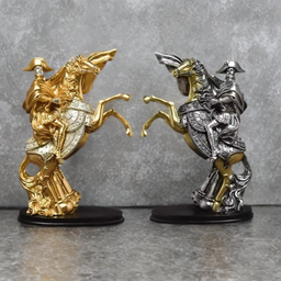 Dekorasi Pajangan Patung Kuda Pahlawan Kesatria Napoleon Bonaparte Keberanian Kegigihan Kesuksesan