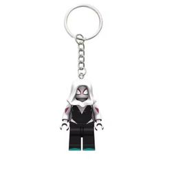 Mini Spider Gwen Lego keychain